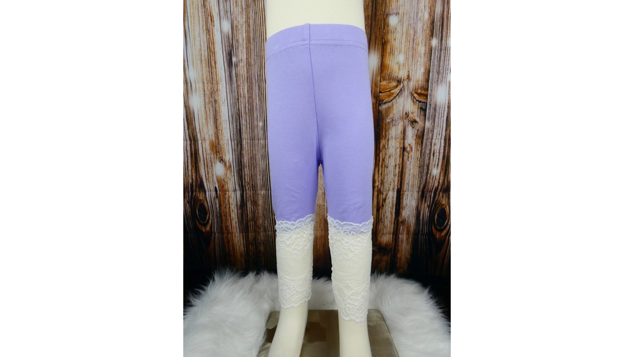 Lavender Lace Leggings